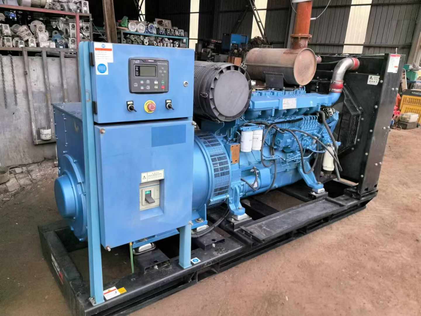 安多500kW 柴油发电机组可带动设备功率的计算公式是什么？