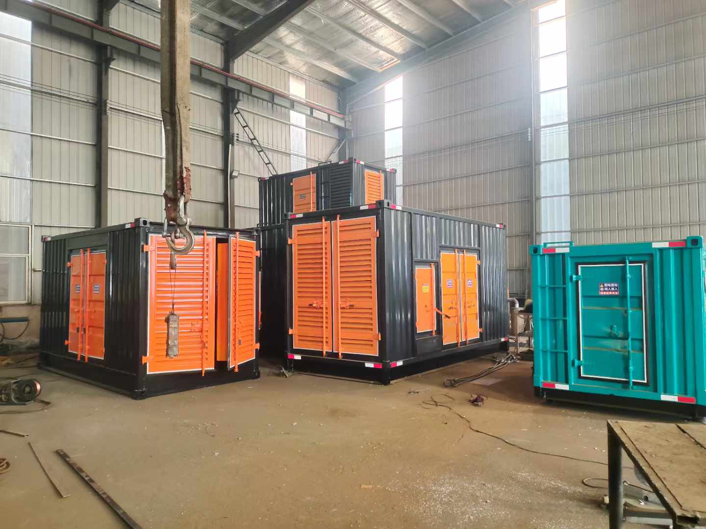 安多500kw柴油发电机组可以带动多少功率设备？